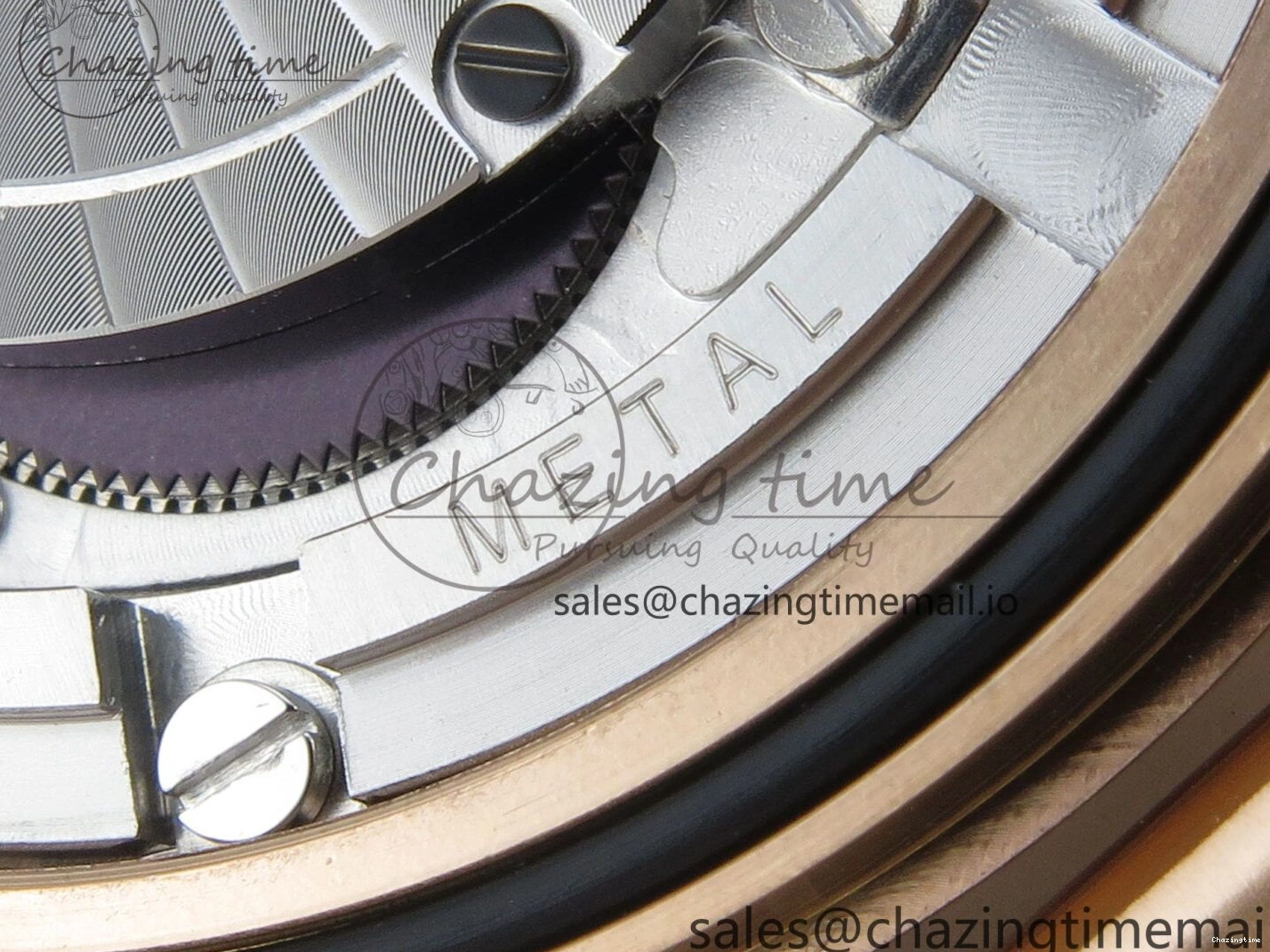 0510 Stylish Seamaster 300M Diver Rose Gold VSF 1:1 Best Edition Black Dial on Mesh Bracelet A 7662